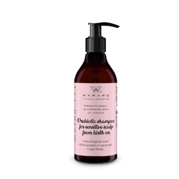 MAWAWO - Prebiotic shampoo for sensitive scalp from day 1